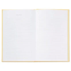 Hallmark While I Was Waiting Prompted Pregnancy Journal -Hallmark Yellow Prompted Pregnancy Journal 1BBA4141 07